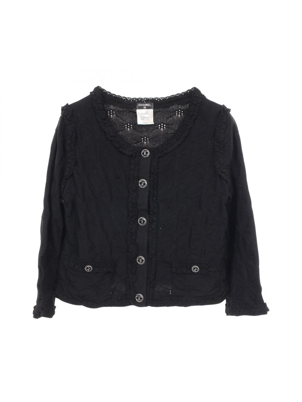 Chanel Coco Mark Button Cardigan Rayon #272255C10B